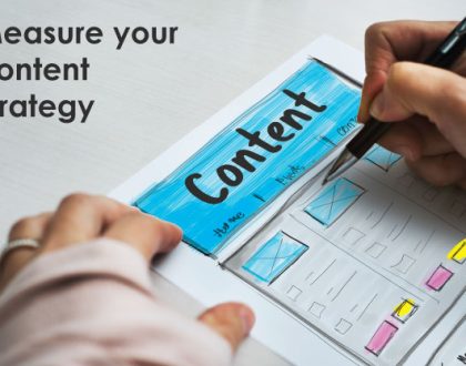 Measure the results of your content strategy